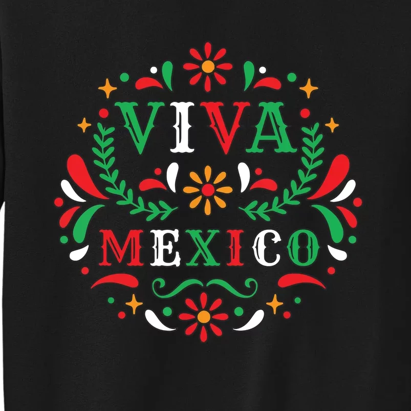 Viva Mexico Mexican Independence Day Party I Love Mexico Sweatshirt