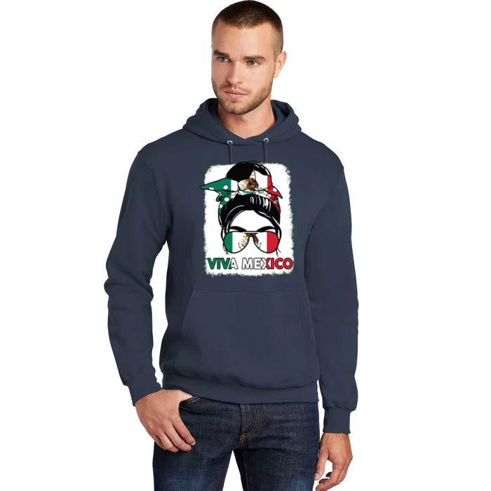 Viva Mexico Mexican Flag Kids Girl Pride Tall Hoodie