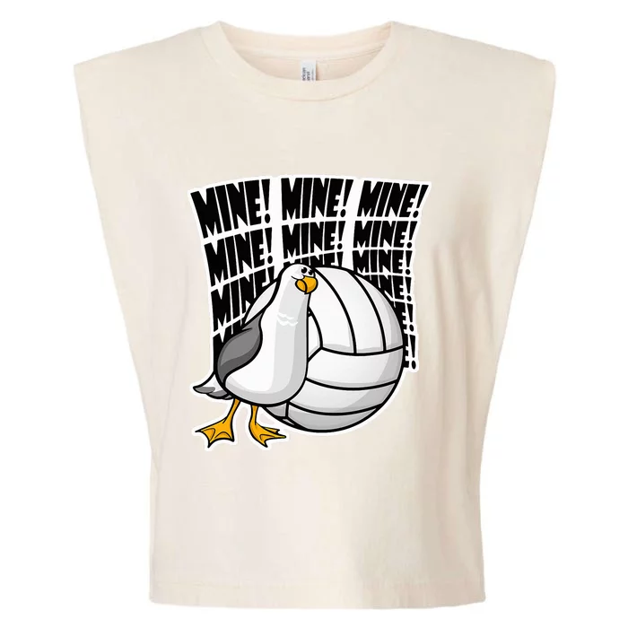 Volleyball Mine Mine Mine Garment-Dyed Women's Muscle Tee