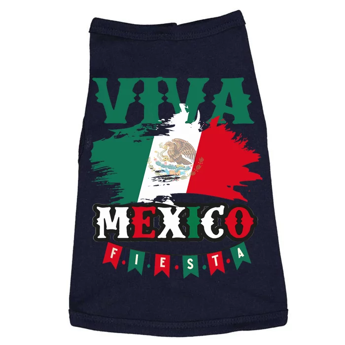 Viva Mexico Mexican Independence Day Doggie Tank