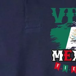 Viva Mexico Mexican Independence Day Softstyle Adult Sport Polo