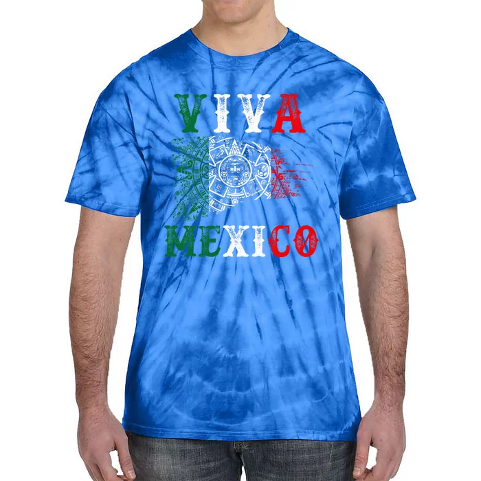 Viva Mexico Mexican Independence Day Tie-Dye T-Shirt