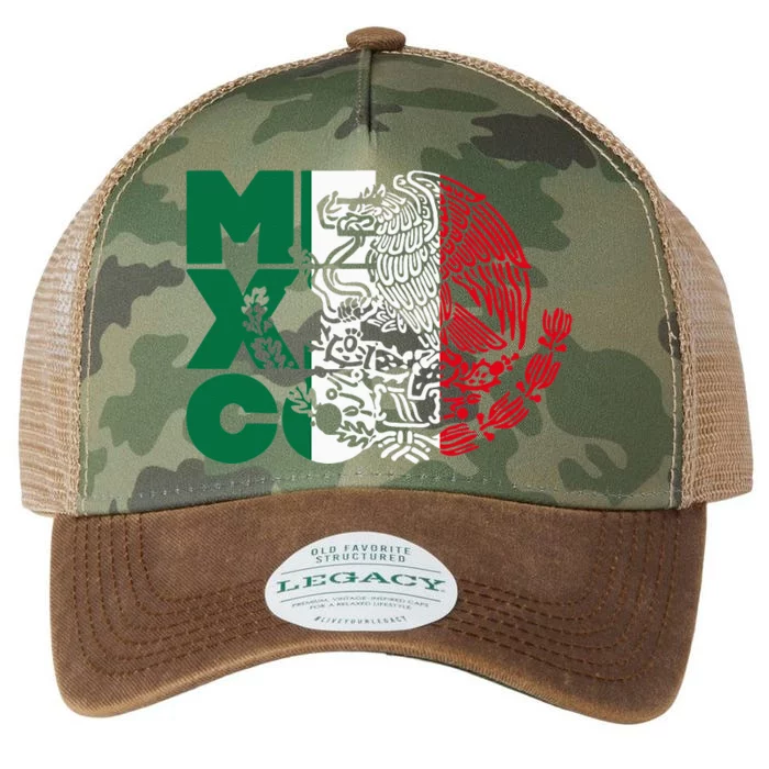 Viva Mexico Mexican Independence Day Legacy Tie Dye Trucker Hat