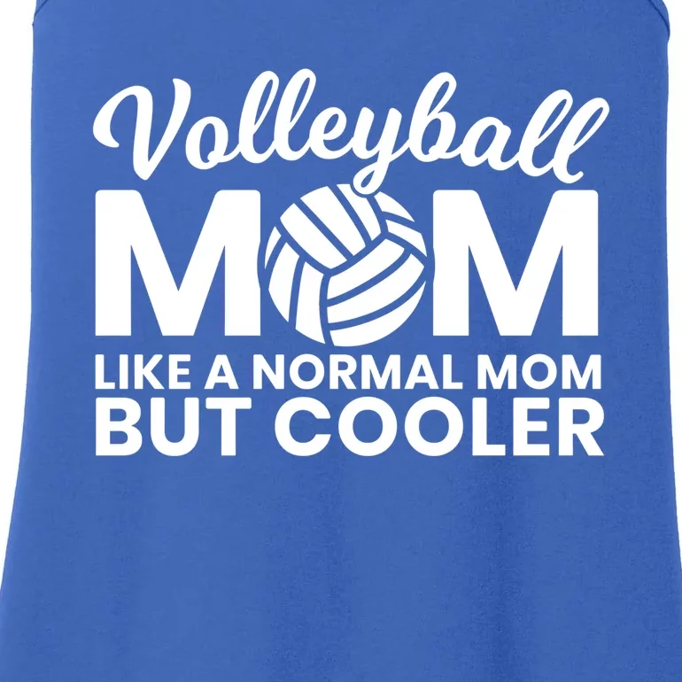 Volleyball Mom Mothers Day Sport Lover Mama Beach Volley Gift Ladies Essential Tank