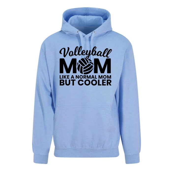 Volleyball Mom Mothers Day Sport Lover Mama Beach Volley Gift Unisex Surf Hoodie