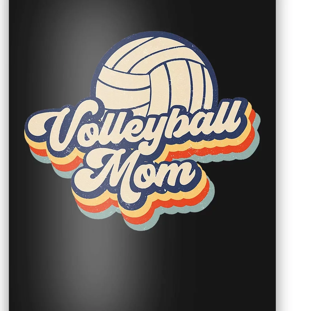 Volleyball Mom Mama Mothers Day Poster