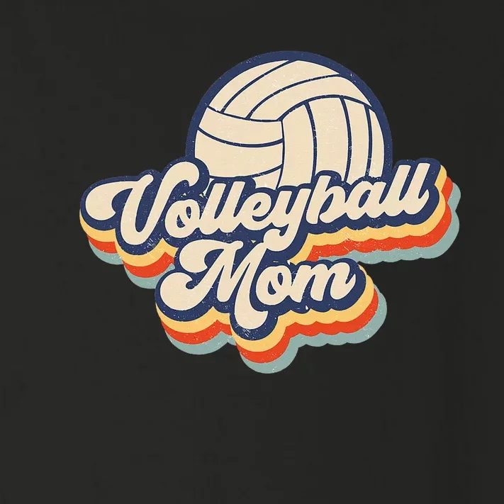 Volleyball Mom Mama Mothers Day Toddler Long Sleeve Shirt