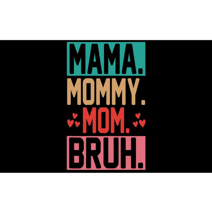 Vintage Mama Mommy Mom Bruh Cute Mothers Day Bumper Sticker