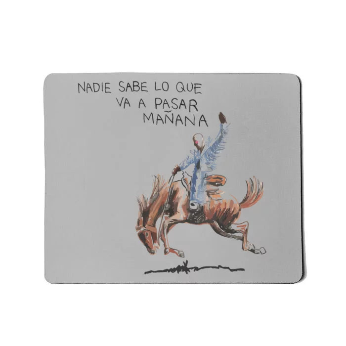 Vintage Monaco Nadie Sabe Lo Que Va Pasar Manana Mousepad