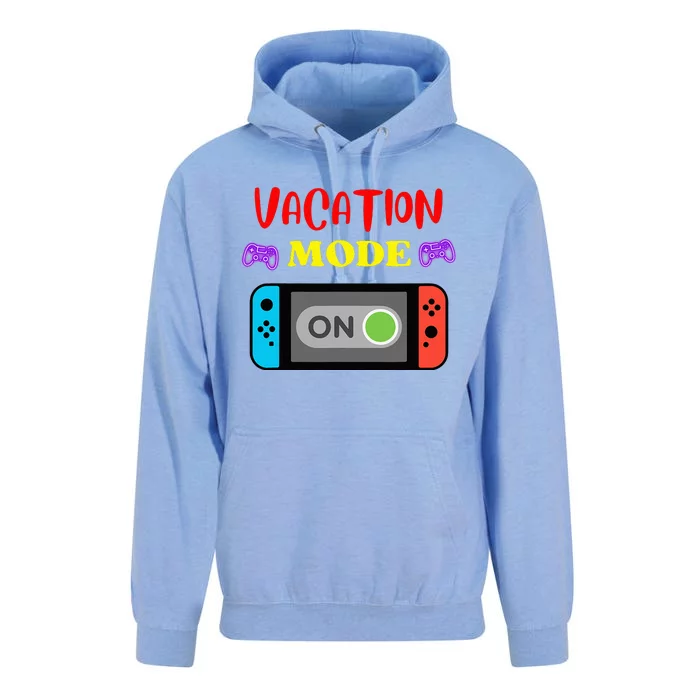 Vacation Mode On Gamer Unisex Surf Hoodie