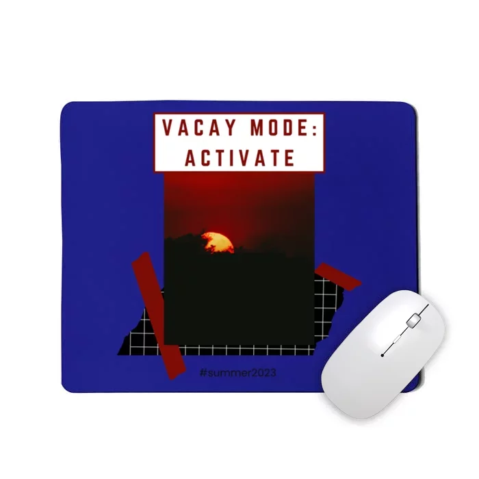 Vacay Mode On Holiday Summer Design S S Gift Mousepad