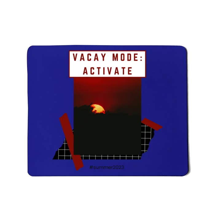 Vacay Mode On Holiday Summer Design S S Gift Mousepad