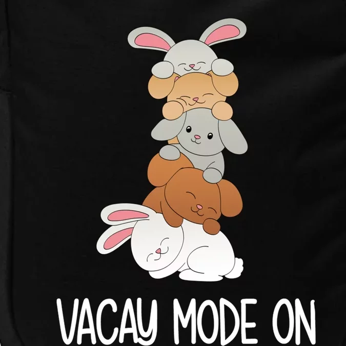 Vacay Mode On Kawaii Bunny Kawaii Rabbit Gift Impact Tech Backpack