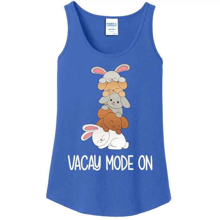 Vacay Mode On Kawaii Bunny Kawaii Rabbit Gift Ladies Essential Tank