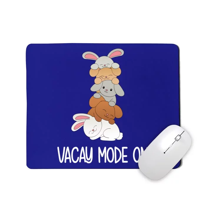 Vacay Mode On Kawaii Bunny Kawaii Rabbit Gift Mousepad