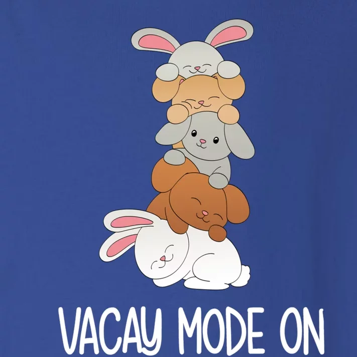 Vacay Mode On Kawaii Bunny Kawaii Rabbit Gift Toddler Long Sleeve Shirt