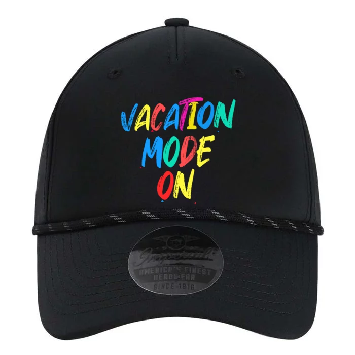 Vacation Mode On Camping Gift Performance The Dyno Cap