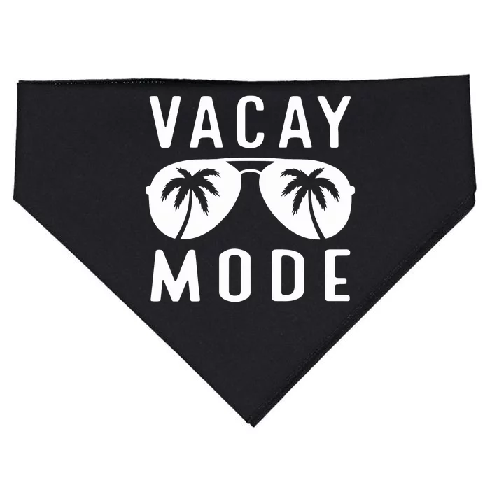 Vacay Mode On Family Vacation USA-Made Doggie Bandana