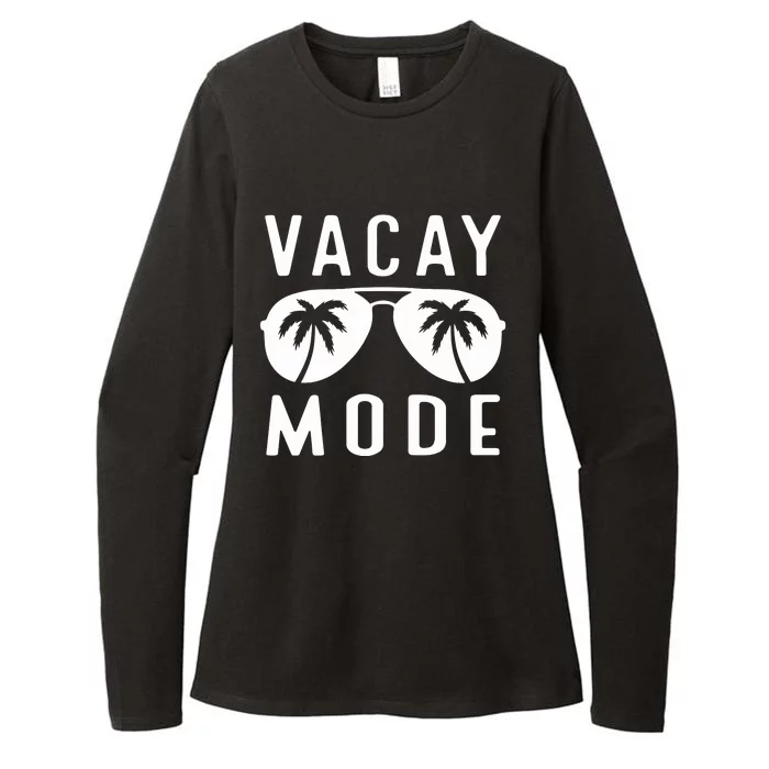 Vacay Mode On Family Vacation Womens CVC Long Sleeve Shirt