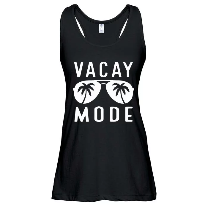 Vacay Mode On Family Vacation Ladies Essential Flowy Tank