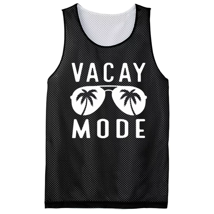 Vacay Mode On Family Vacation Mesh Reversible Basketball Jersey Tank