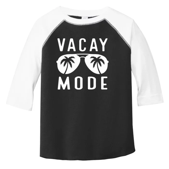 Vacay Mode On Family Vacation Toddler Fine Jersey T-Shirt