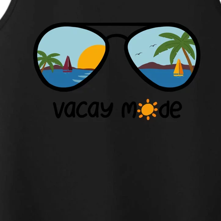 Vacay Mode On The Beach Cute Gift Performance Tank