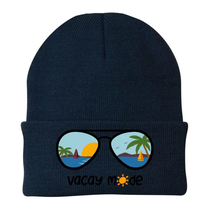 Vacay Mode On The Beach Cute Gift Knit Cap Winter Beanie