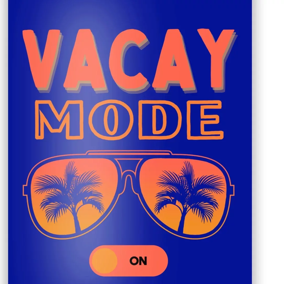 Vacay Mode On Tropical Summer Vacation Group Family Tees Gift Poster