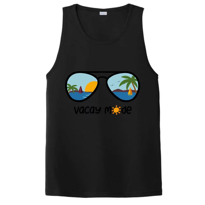 Vacay Mode On The Beach Gift Performance Tank