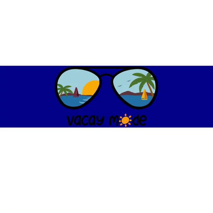 Vacay Mode On The Beach Gift Bumper Sticker