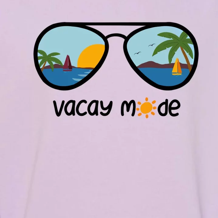 Vacay Mode On The Beach Gift Garment-Dyed Sweatshirt