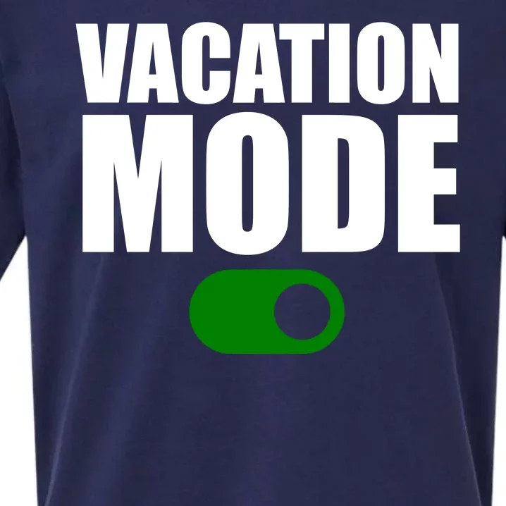 Vacation Mode On Sueded Cloud Jersey T-Shirt