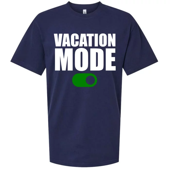 Vacation Mode On Sueded Cloud Jersey T-Shirt