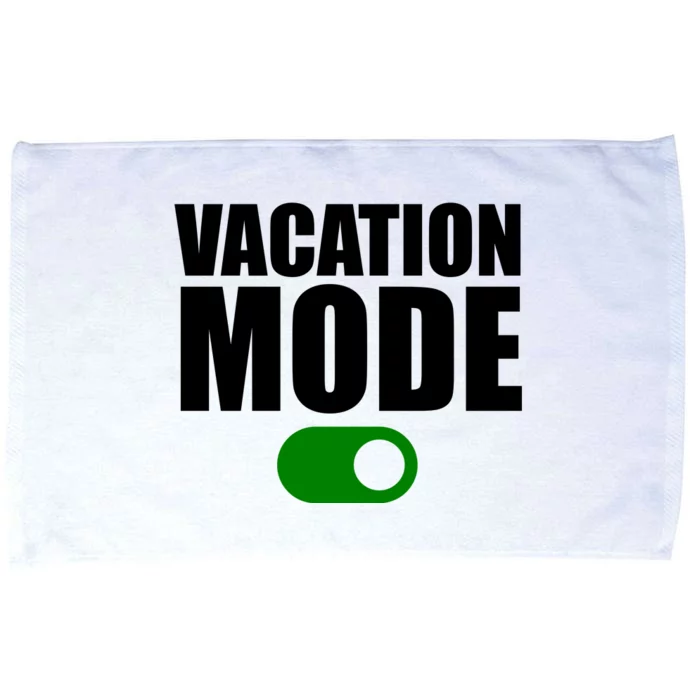 Vacation Mode On Microfiber Hand Towel