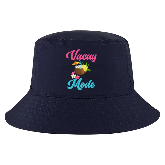 Vacay Mode On Pineapple Vibes Couple Matching Teacher Summer Gift Cool Comfort Performance Bucket Hat