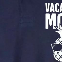 Vacation Mode Pineapple Softstyle Adult Sport Polo