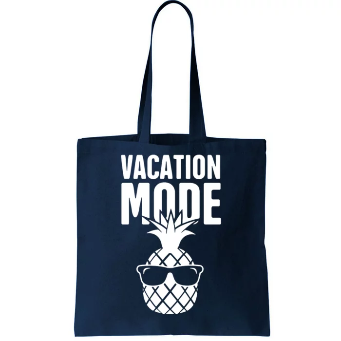 Vacation Mode Pineapple Tote Bag