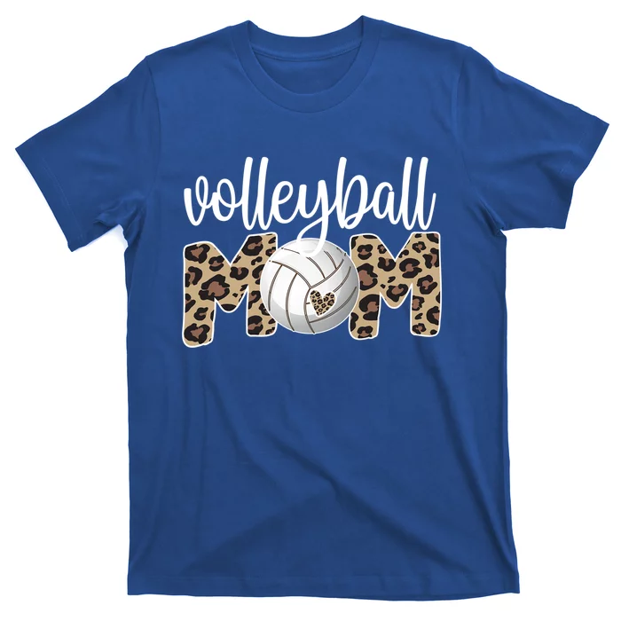 Volleyball Mom Proud Mother Of A Volleyball Player Mom Funny Gift T-Shirt