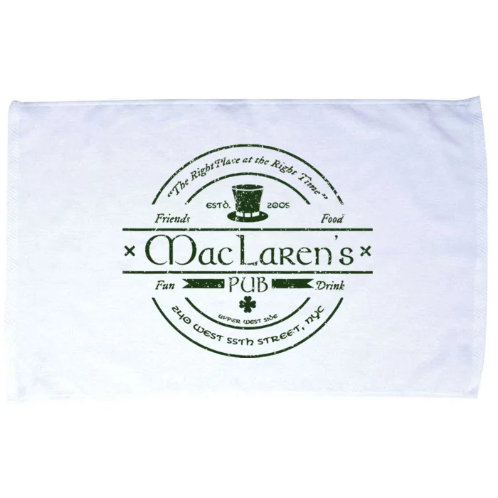 Vintage McclarenS Pub From How I Met Your Mother Microfiber Hand Towel