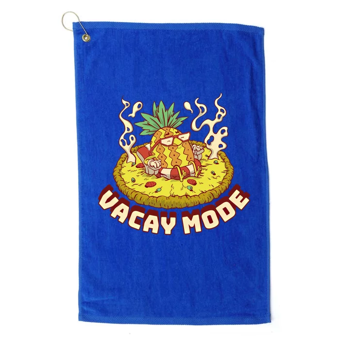 Vacay Mode Pineapple Gift Platinum Collection Golf Towel