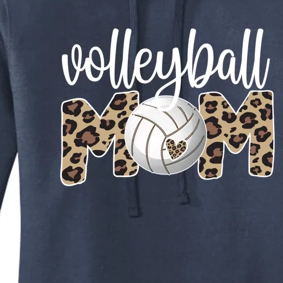 Volleyball Mom Proud Mother Of A Volleyball Player Mom Gift Women's Pullover Hoodie