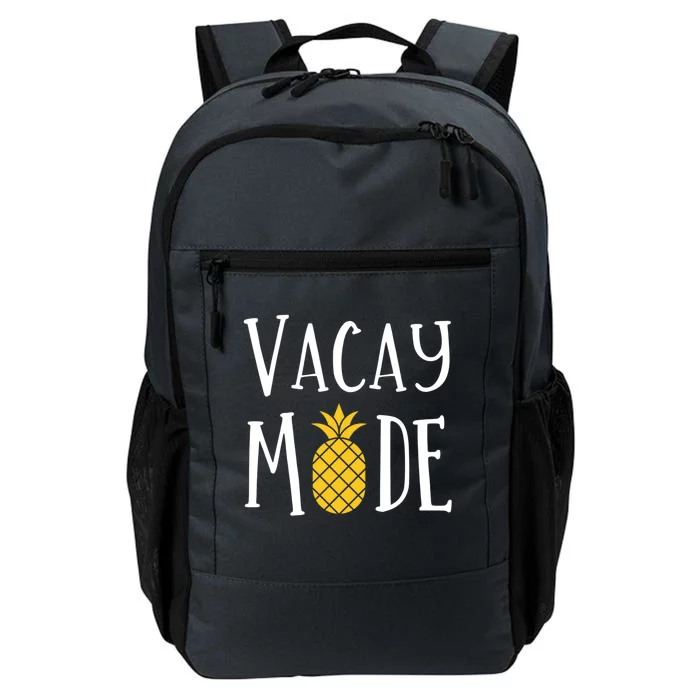 Vacay Mode Pineapple Summer Season Vibes Beach Vacation Gift Daily Commute Backpack