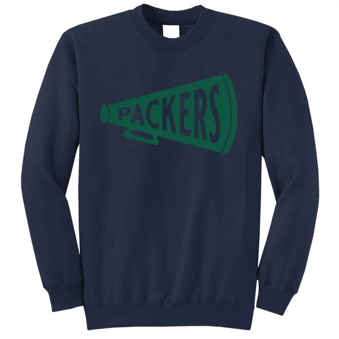 Vintage Megaphone Packers Tall Sweatshirt