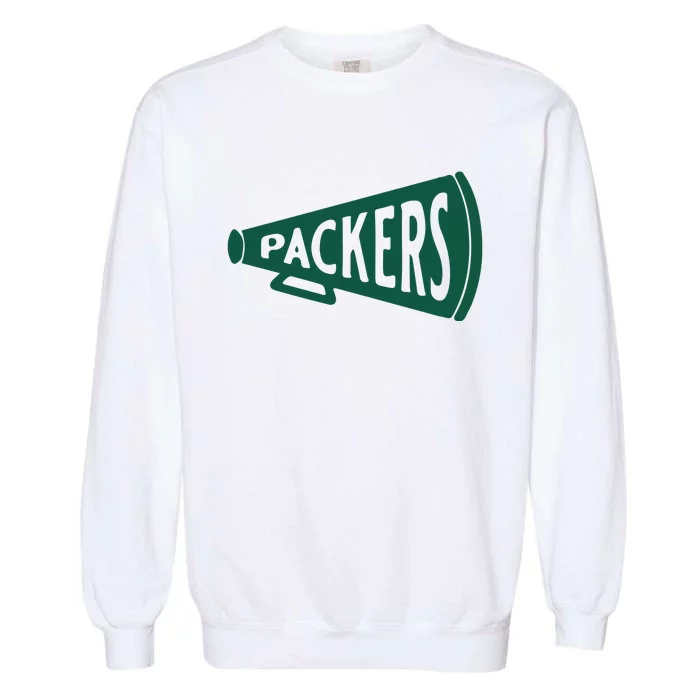 Vintage Megaphone Packers Garment-Dyed Sweatshirt