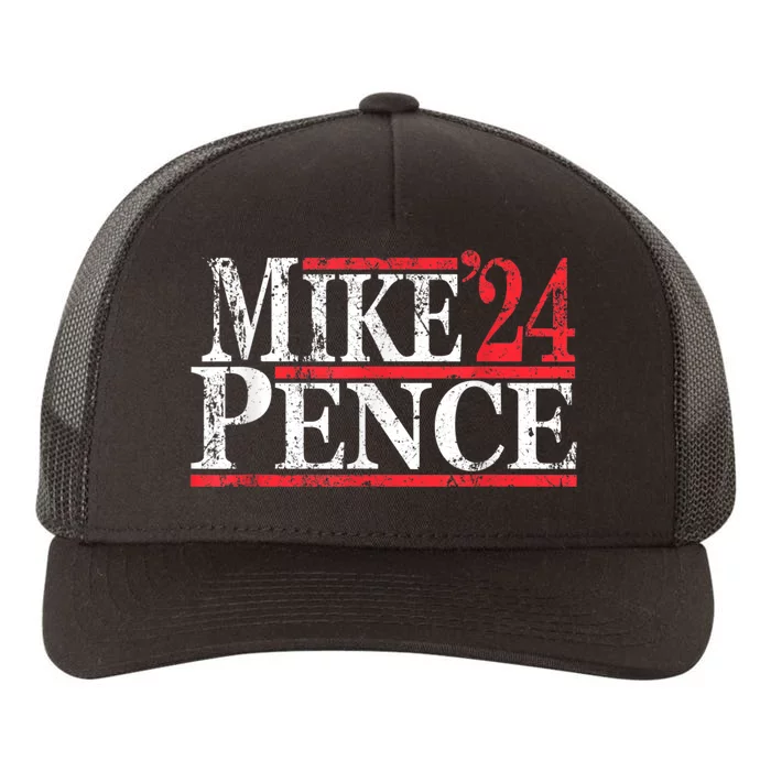 Vintage Mike Pence 2024 Yupoong Adult 5-Panel Trucker Hat