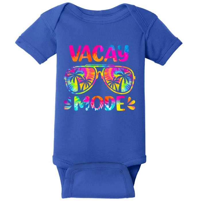 Vacay Mode Palm Tree Beach Vacation Summer Getaway Holiday Great Gift Baby Bodysuit