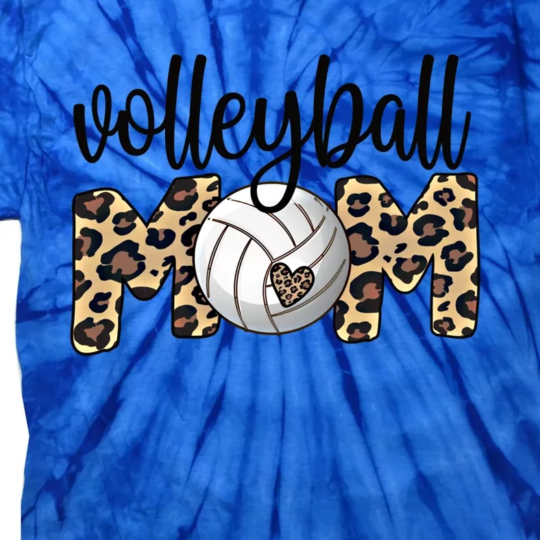 Volleyball Mom Proud Mother Of A Volleyball Player Mom Gift Tie-Dye T-Shirt