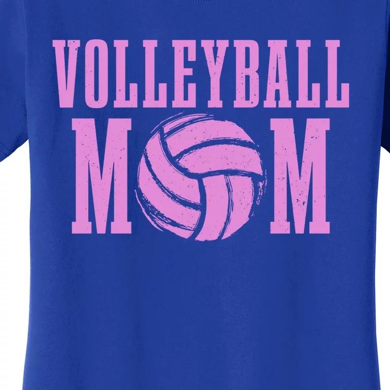 Volleyball Mom Proud Volleyball Daughter Fan Gift Women's T-Shirt