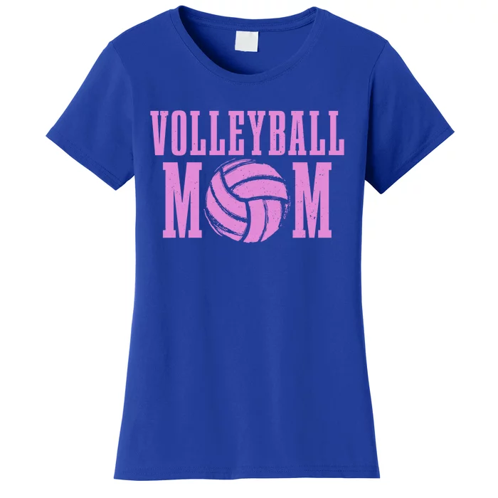 Volleyball Mom Proud Volleyball Daughter Fan Gift Women's T-Shirt